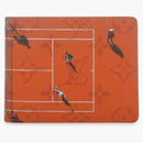 Louis Vuitton Tennis Slender Wellet Brick Red