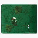 Louis Vuitton Golf Slender Peněženka zelená