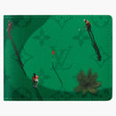 Louis Vuitton Golf Slender Peněženka zelená