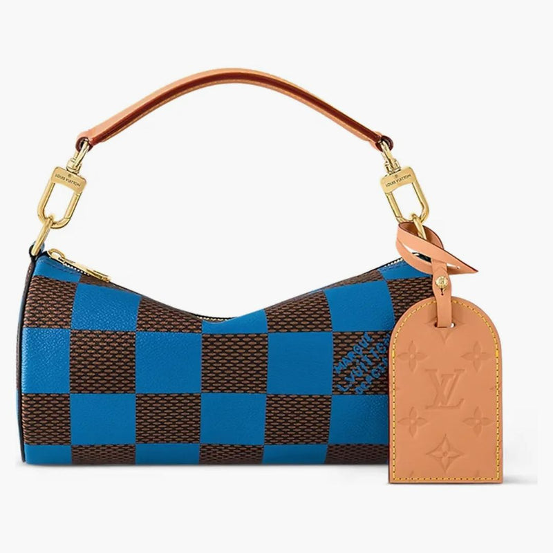 Louis Vuitton Soft Polochon Pm Damier Pop Blue