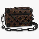 Louis Vuitton Mini Soft Trunk Monogram Tuffetage Black