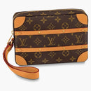 Louis Vuitton Soft Trunk Pouch Monogram Brown