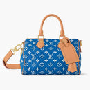 Louis Vuitton Speedy P9 Bandoulière 25 Monogram Leather Blue