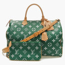 Louis Vuitton Speedy P9 Bandoulière 50 Monogram Leather Green
