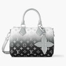 Louis Vuitton Speedy Bandouliere 25 Frost Gardiant Silver