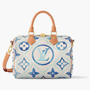 Louis Vuitton Speedy Bandouliere 25 Lagoon Blue