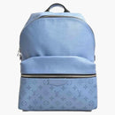 Louis Vuitton Taigarama Discovery Backpack Pm Monogram Lagoon Blue