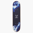Louis Vuitton Tie-dye Monogram Skateboard Deck Blue/white