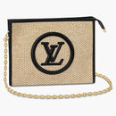 Louis Vuitton Toiletry Pouch On Chain Beige/black