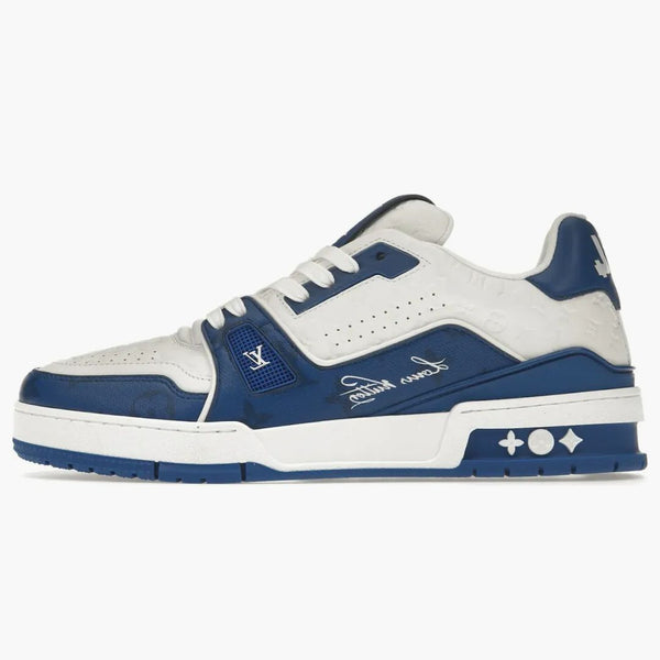 Louis Vuitton Trainer #54 Signature Blue White