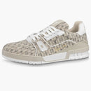 Louis Vuitton Trainer Beige Stripe Monogram