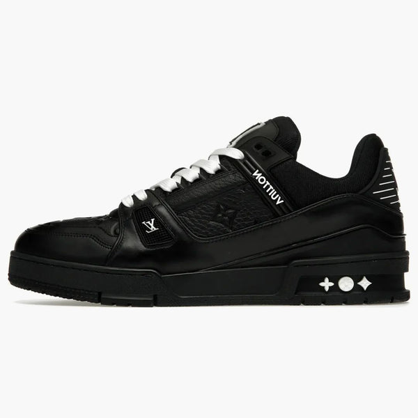 Louis Vuitton Trainer Black Embossed Monogram