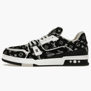 Louis Vuitton Trainer Black Monogram Textile