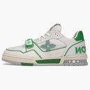 Louis Vuitton Trainer Green Mesh