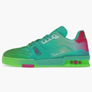 Louis Vuitton Trainer Green Ombre