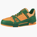 Louis Vuitton Trainer Green Orange