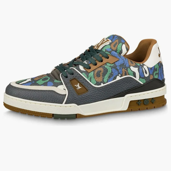 Louis Vuitton Trainer Khaki Camo