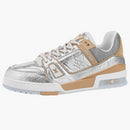 Louis Vuitton Trainer Metallic Beige