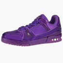 Louis Vuitton Trainer Metallic Purple