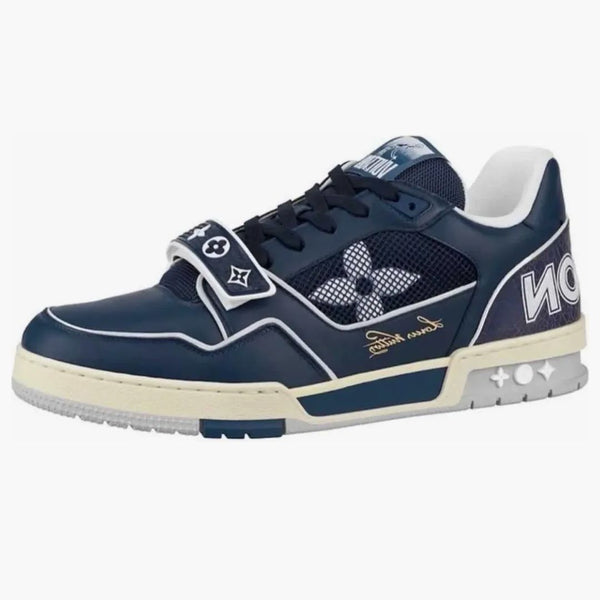 Louis Vuitton Trainer Navy Mesh