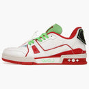 Louis Vuitton Trainer Neon Red