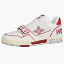 Louis Vuitton Trainer Red Mesh