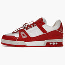 Louis Vuitton Trainer Red White