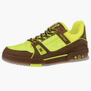 Louis Vuitton Trainer Yellow Brown
