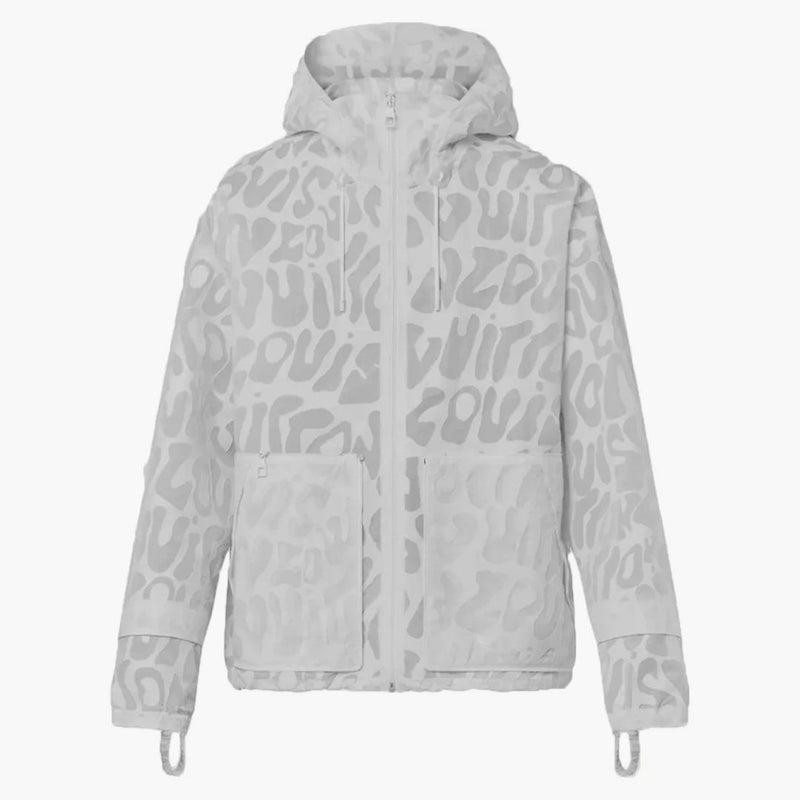 Louis Vuitton Transparent Packable Windbreaker Optical White