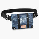 Louis Vuitton Trunk Slingbag Damier Salt Marine