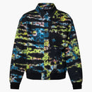 Louis Vuitton Upcycled Denim Blouson With Monogram Tie-dye Motif