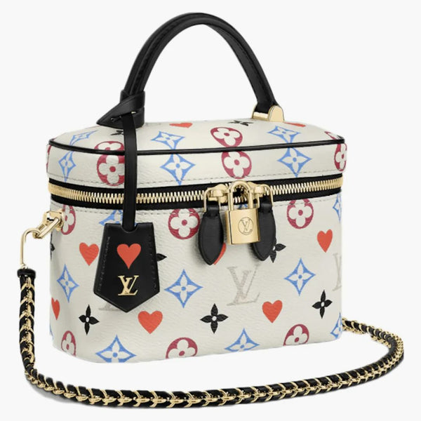 Louis Vuitton Vanity Pm Game On White