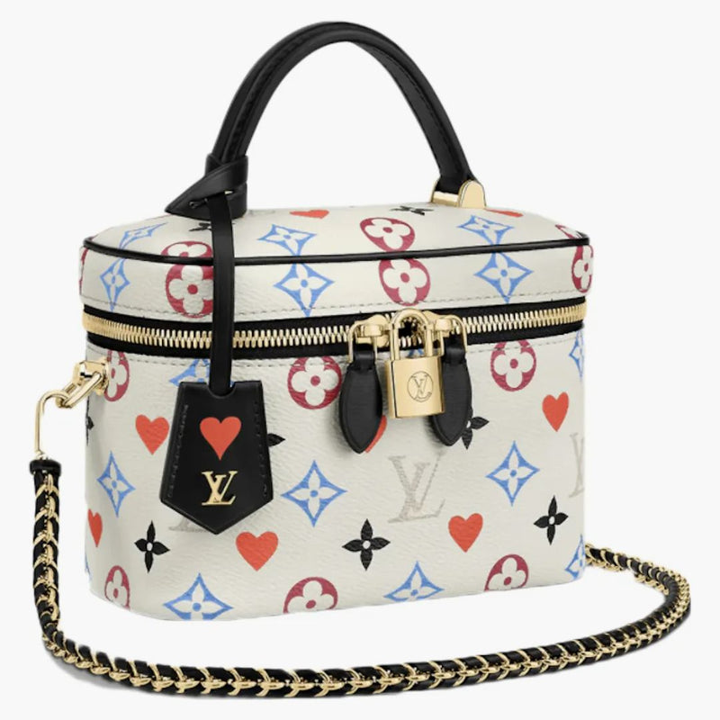 Louis Vuitton Vanity Pm Game On White