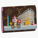 Louis Vuitton Victorine Wallet Vivienne Holiday Monogram Canvas/pink