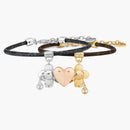 Louis Vuitton Vivienne Amour Bracelet Vivienne Holiday Monogram Canvas/silver