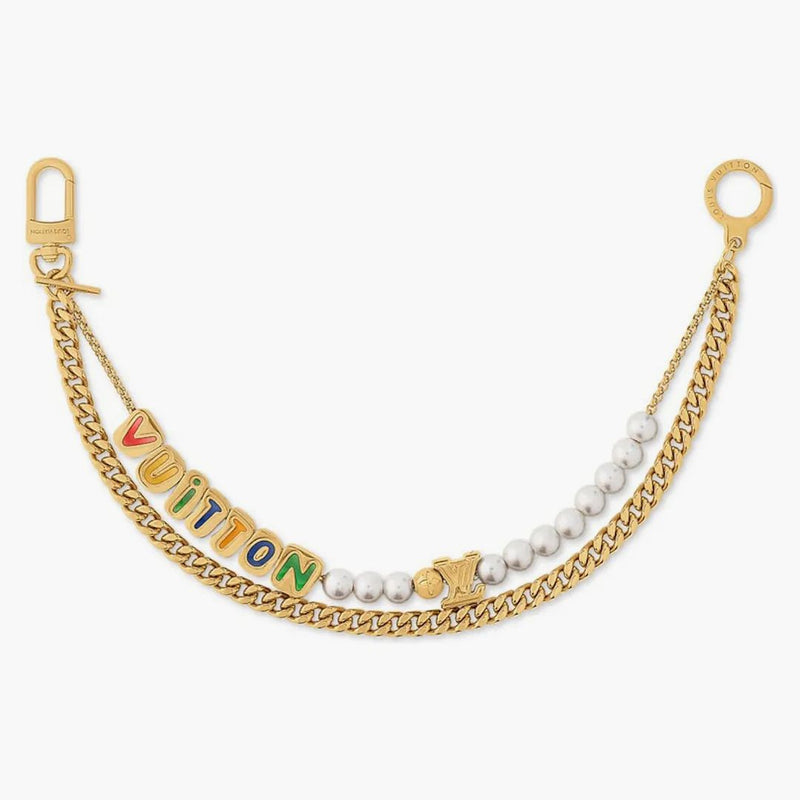 Louis Vuitton Vuitton Chain Belt Ruthenium