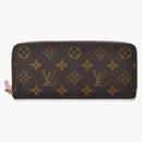 Louis Vuitton Clemence Wallet Monogram Fuchsia
