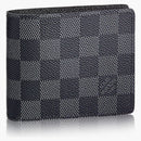 Louis Vuitton Wallet Slender Damier Graphite Gray/black