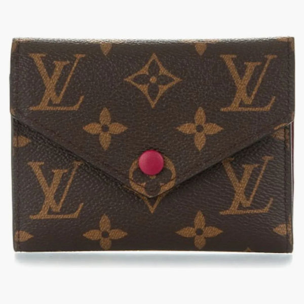 Louis Vuitton Wallet Victorine Monogram Fuchsia Lining