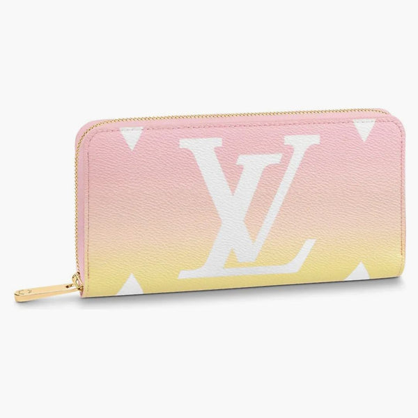 Louis Vuitton Zippy Wallet Gradient Pastel Light Pink