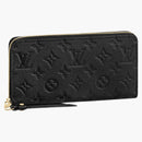 Louis Vuitton Wallet Zippy Monogram Empriente Black