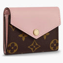 Louis Vuitton Wallet Zoe Monogram Rose Ballerine