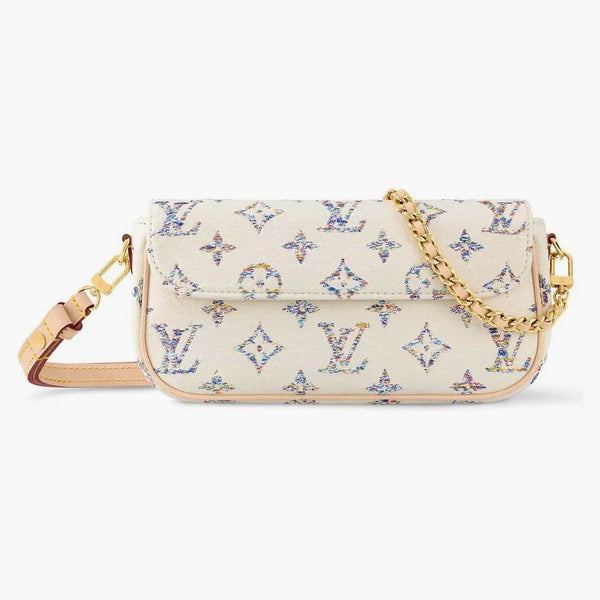 Louis Vuitton Wallet On Chain Ivy Multicolor White