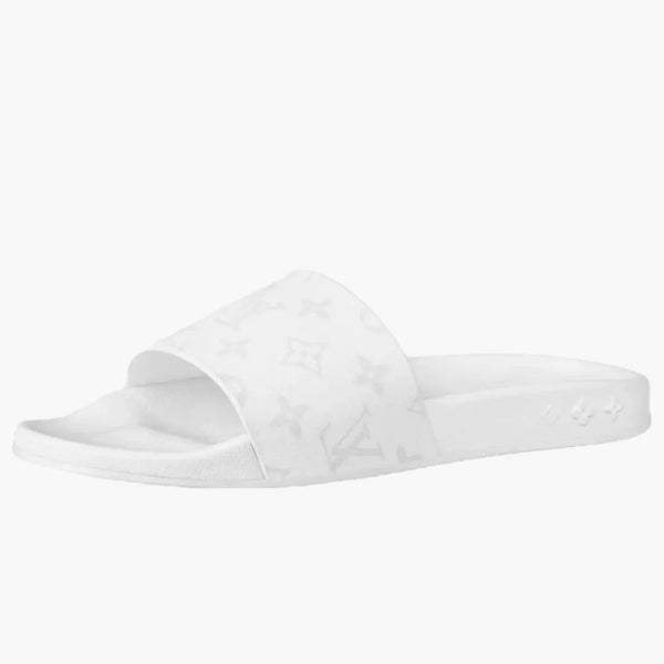 Louis Vuitton Waterfront Mule White Grey