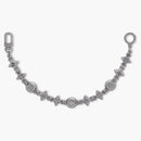 Louis Vuitton Western Chain Belt And Bag Charm Aged Silver