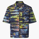 Louis Vuitton Zipped Monogram Tie-dye Shirt Multicolor
