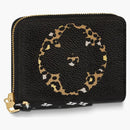 Louis Vuitton Zippy Coin Purse Monogram Giant Jungle Black Multicolor