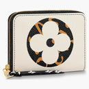 Louis Vuitton Zippy Coin Purse Monogram Giant Jungle Ivory Beige Multicolor
