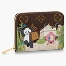 Louis Vuitton Zippy Coin Purse Monogram Vivienne Myosotis Blue