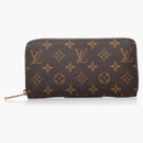 Louis Vuitton Zippy Wallet Monogram Coquelicot